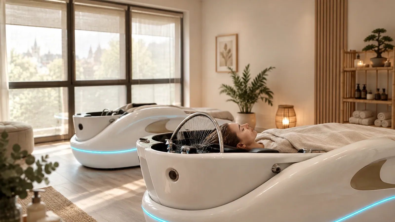 head spa 90 minut Ljubljana – ali se all-inclusive ritual splača
