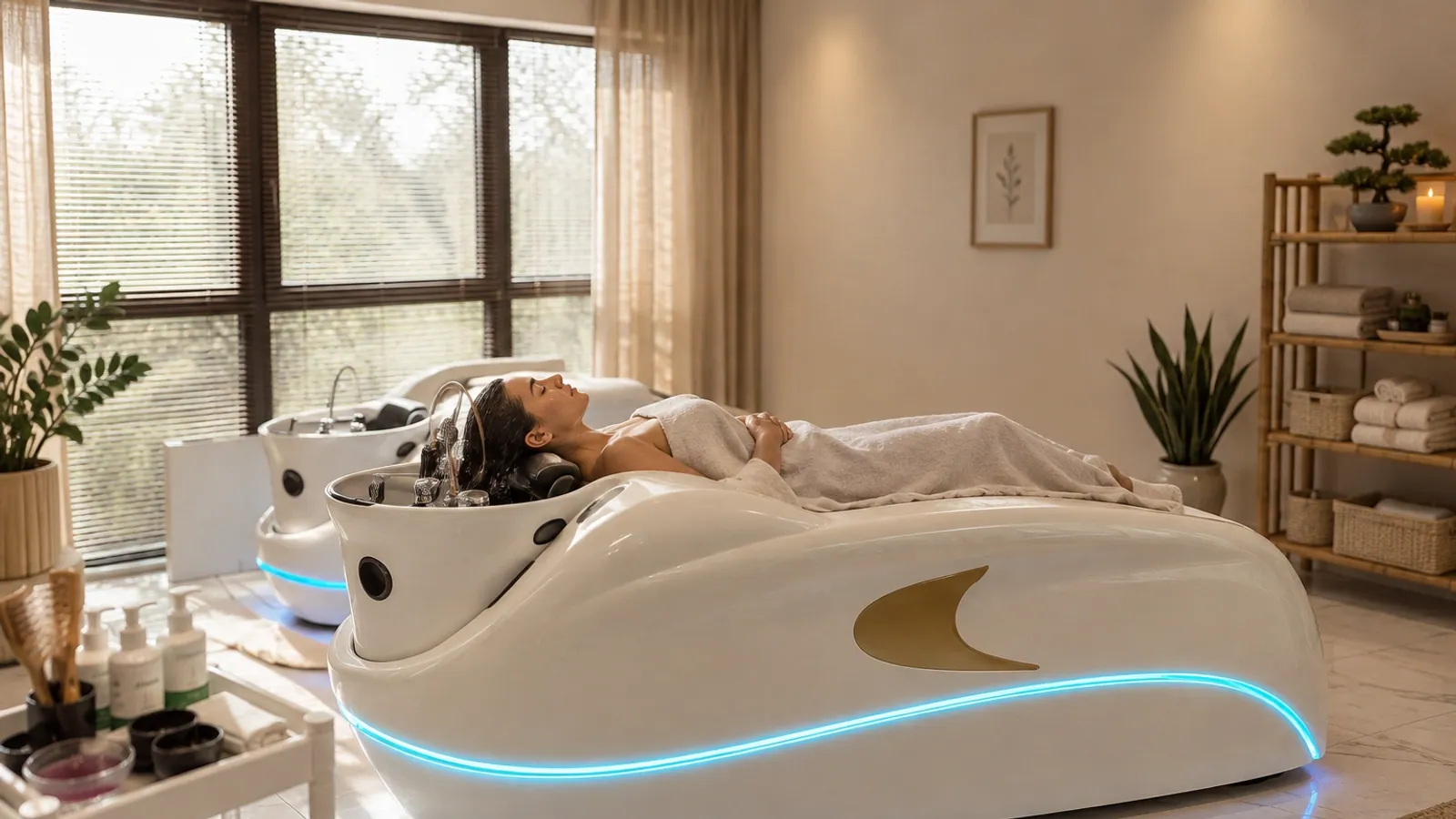 Head Spa 45 minut – hitri ritual za med službo