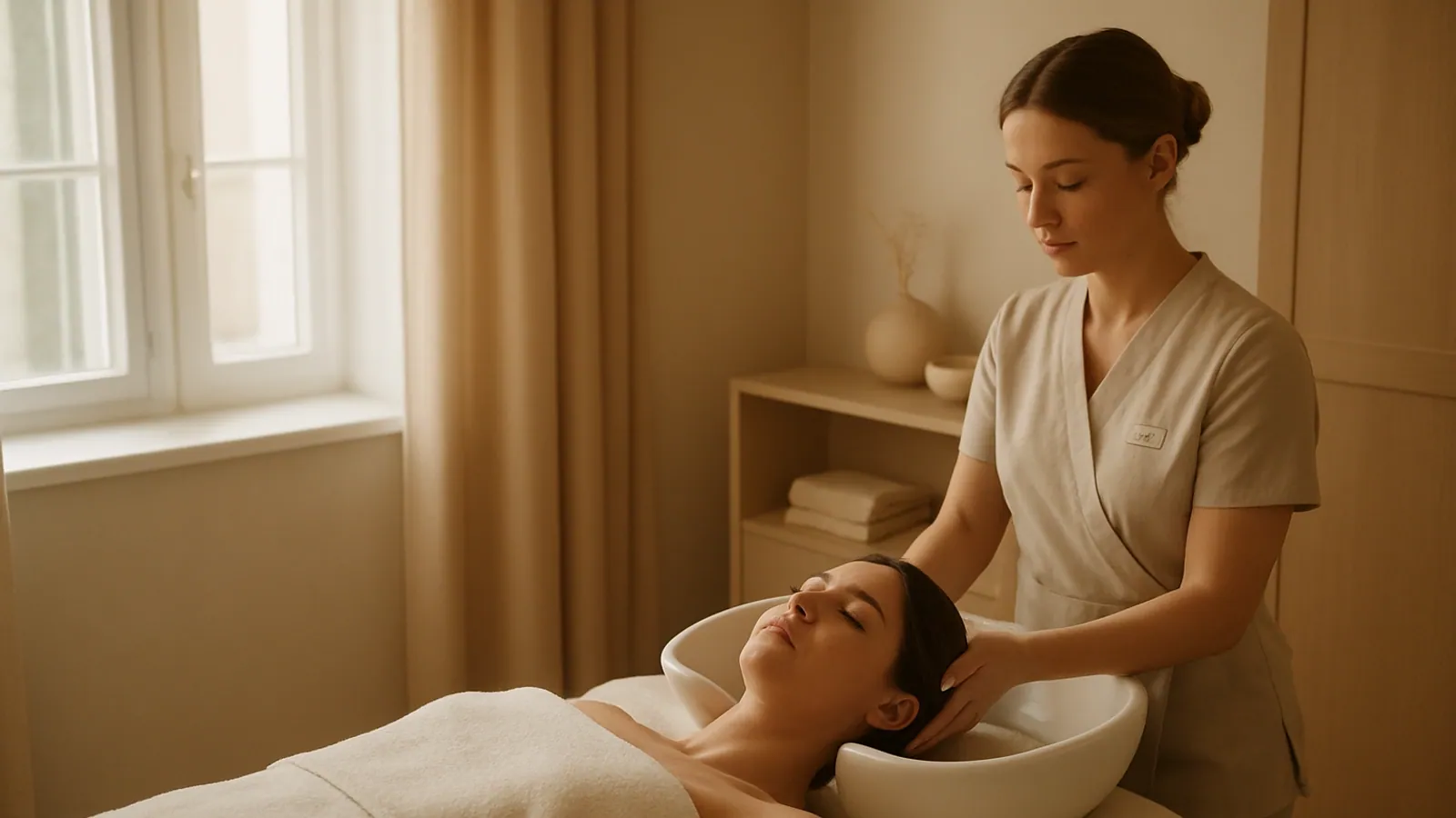 Head Spa 60 minut – osvežilna sprostitev Ljubljana