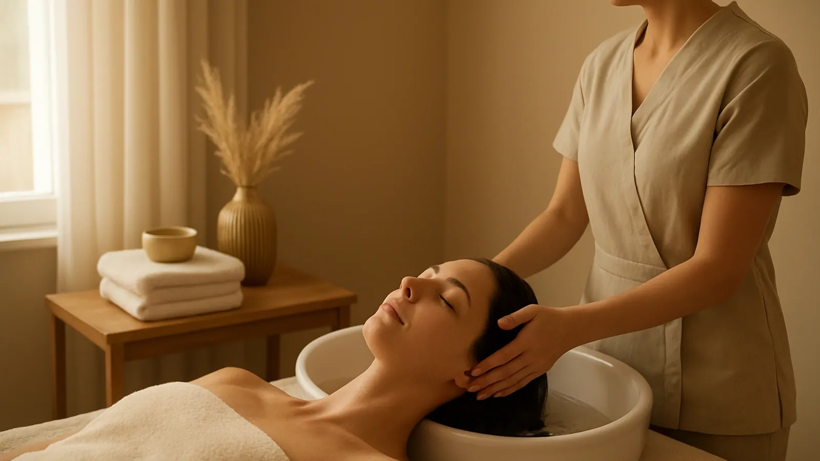 Head Spa prvi obisk Ljubljana – kaj pričakovati