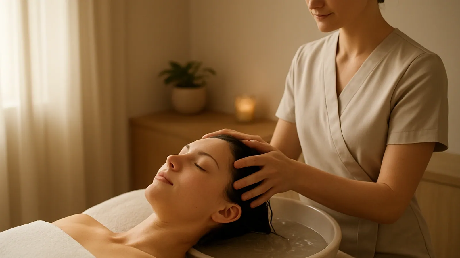Head Spa proti stresu Ljubljana – ritual za zaposlene – Head Spa