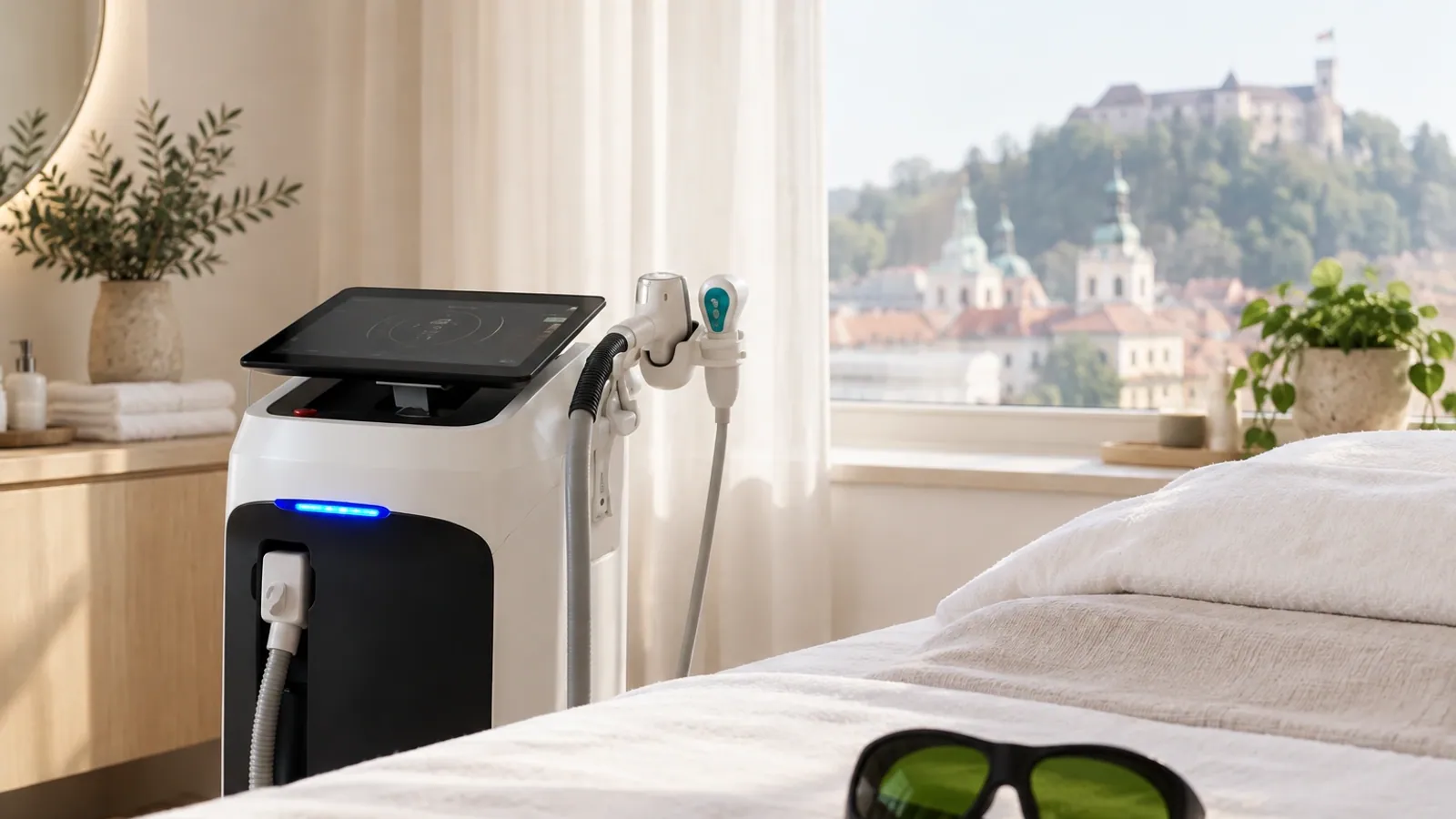 Sapphire laser hlajenje Ljubljana – prijetnejši tretma