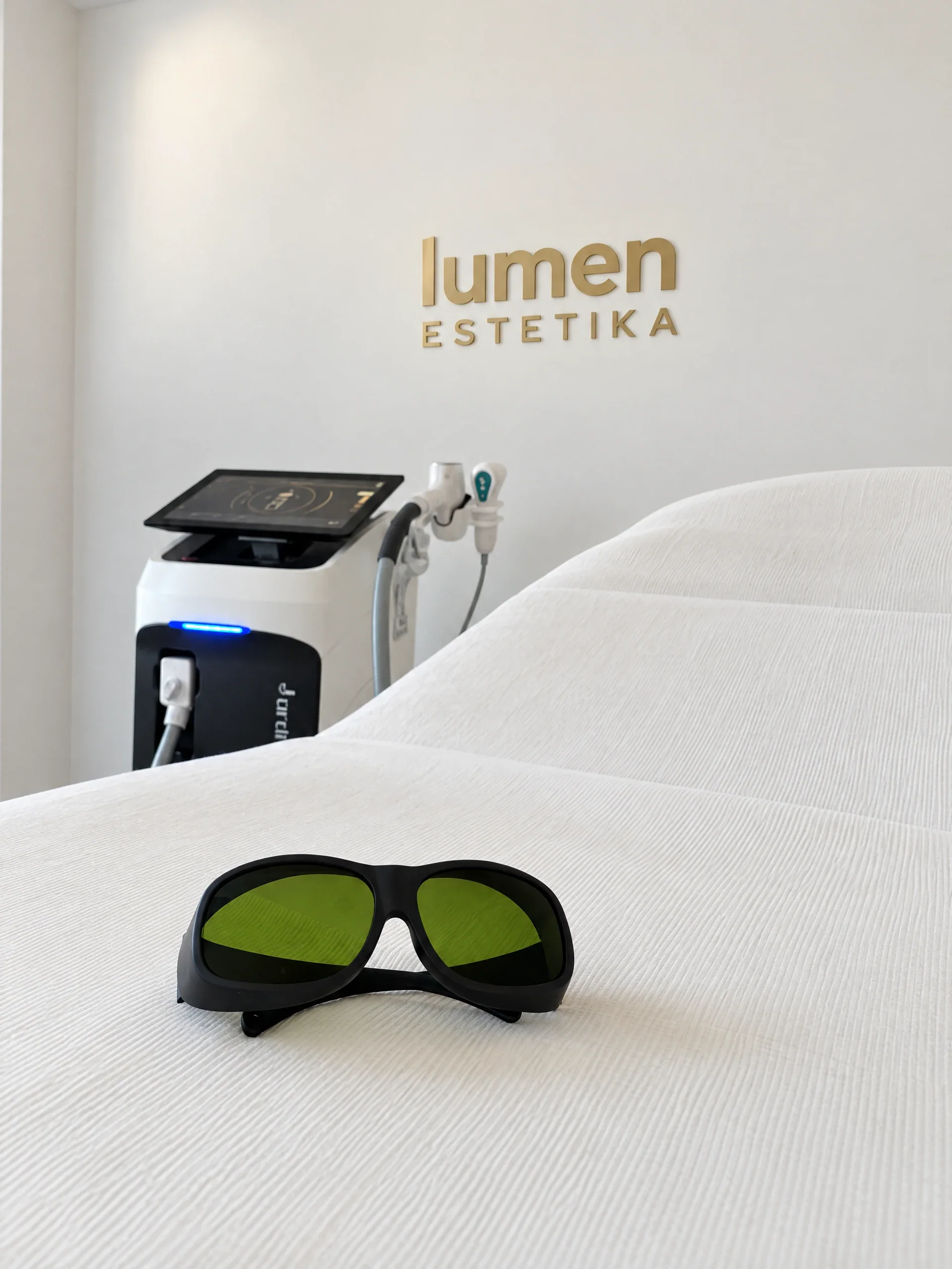Notranjost salona Lumen Estetika v Novem mestu